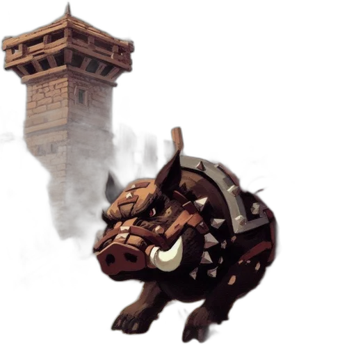 dragon, animal, creature, staff transparent PNG cut-out