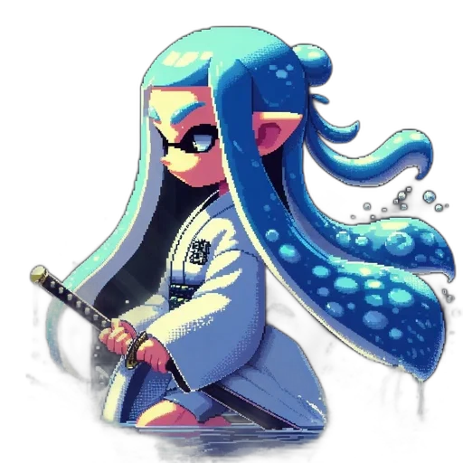 staff, weapon, jacket, concept art transparent PNG cut-out