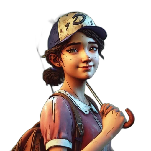 staff, face, hat, weapon transparent PNG cut-out