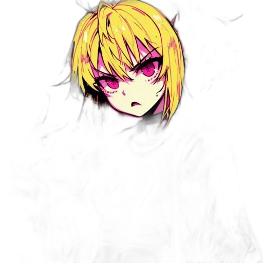 face, mask, hair, staff transparent PNG cut-out
