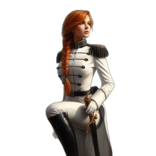 staff, jacket, robot, concept art transparent PNG cut-out