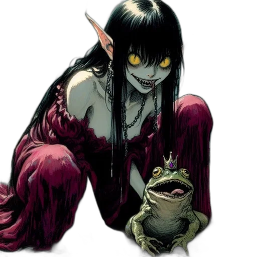 creature, mask, dragon, comic book art transparent PNG cut-out