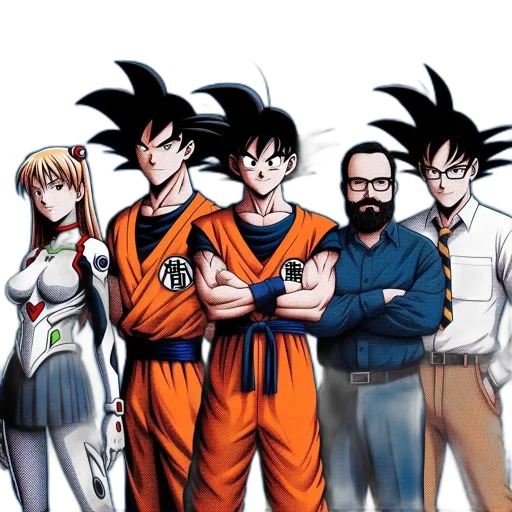 staff, concept art, comic book art, anime transparent PNG cut-out