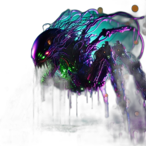 dragon, creature, hair, animal transparent PNG cut-out