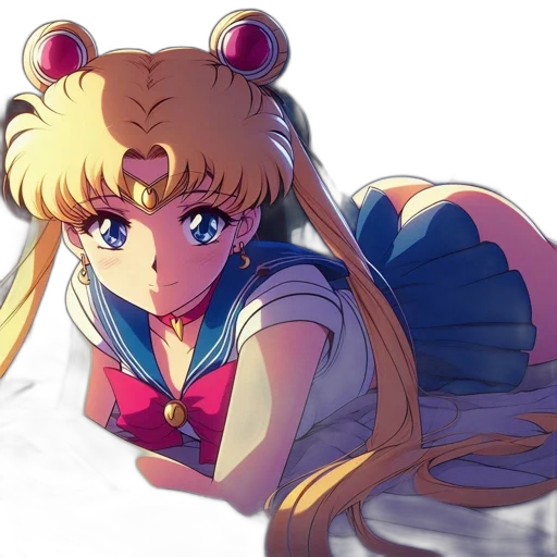 anime, vaporwave, concept art, cartoon transparent PNG cut-out