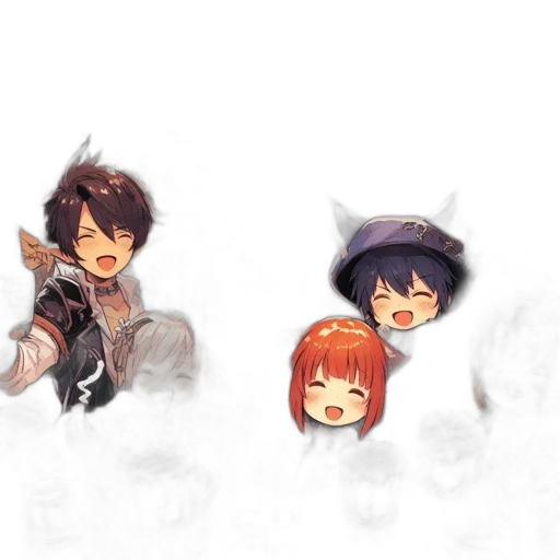 pixel art, anime, concept art, fantasy art transparent PNG cut-out