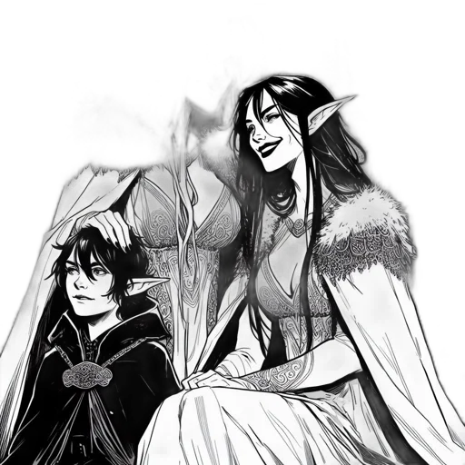 concept art, fantasy art, comic book art, cartoon transparent PNG cut-out