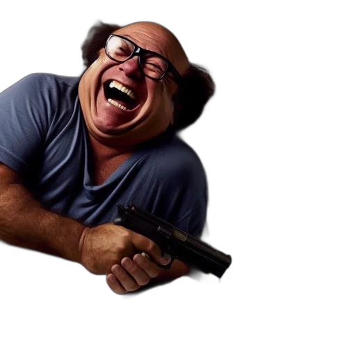weapon, staff, animal, face transparent PNG cut-out