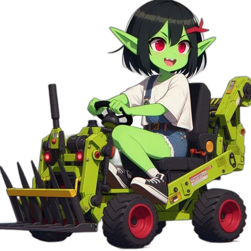 robot, weapon, car, staff transparent PNG cut-out
