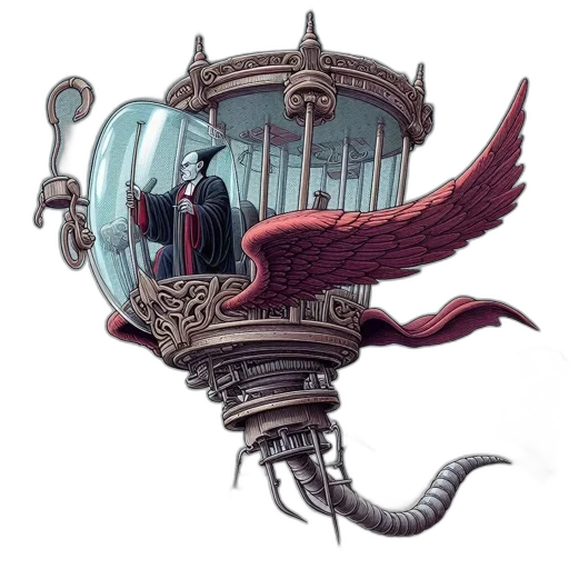 crown, staff, sword, dragon transparent PNG cut-out