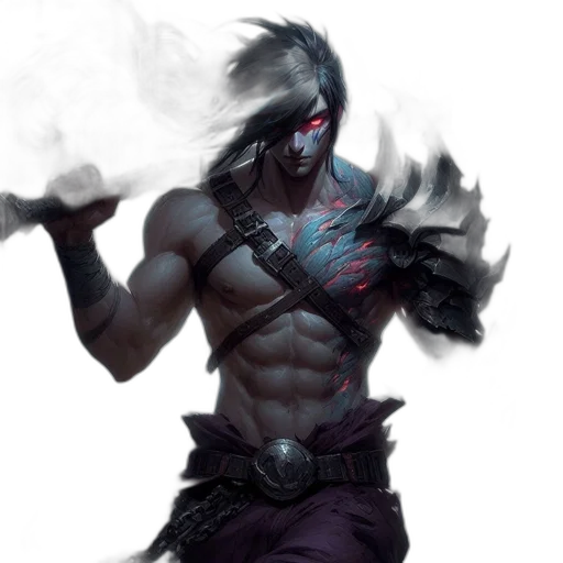 dragon, mask, staff, creature transparent PNG cut-out