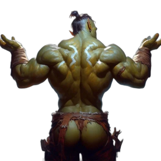 creature, animal, concept art, 3d render transparent PNG cut-out