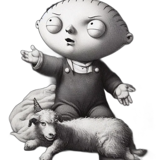 creature, animal, concept art, cartoon transparent PNG cut-out