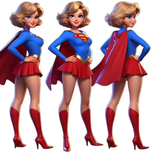 concept art, 3d render, comic book art, cartoon transparent PNG cut-out