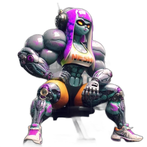 robot, furniture, creature, weapon transparent PNG cut-out