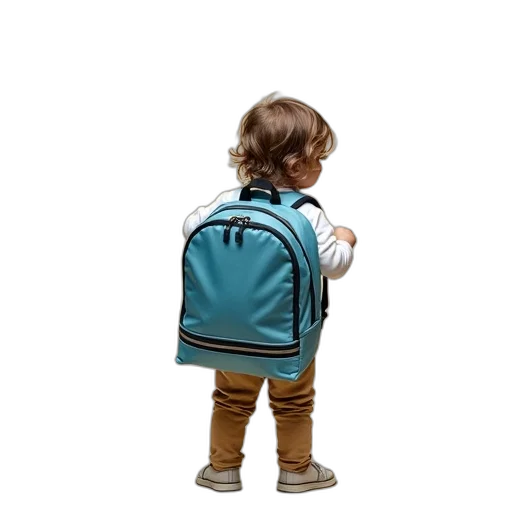 jacket, robot, staff, 3d render transparent PNG cut-out