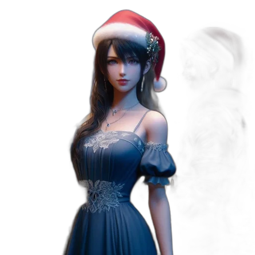 dress, hat, fantasy art, concept art transparent PNG cut-out