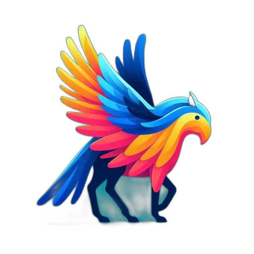 dragon, animal, 3d render, concept art transparent PNG cut-out