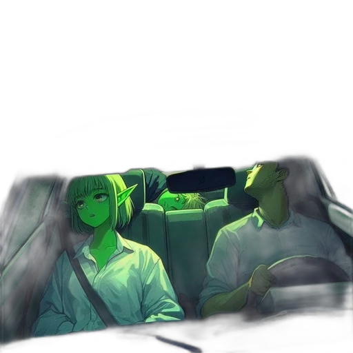 car, mask, robot, umbrella transparent PNG cut-out