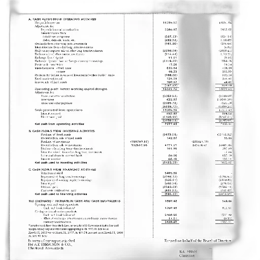 financial, report, showing, cash transparent PNG cut-out