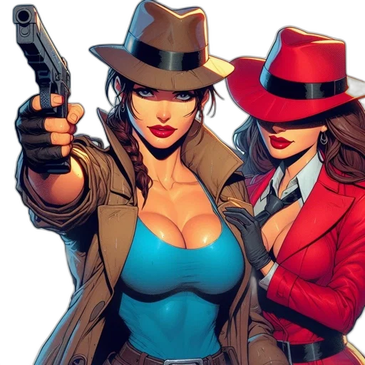 hat, weapon, comic book art, concept art transparent PNG cut-out