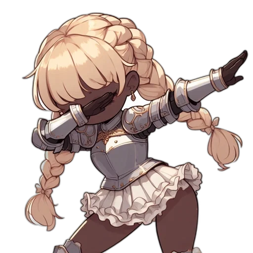 weapon, staff, sword, hair transparent PNG cut-out
