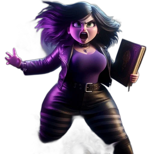 concept art, comic book art, fantasy art, 3d render transparent PNG cut-out