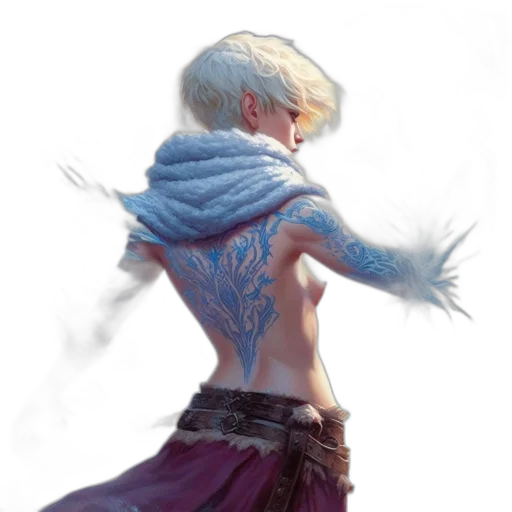 dragon, dress, sword, concept art transparent PNG cut-out