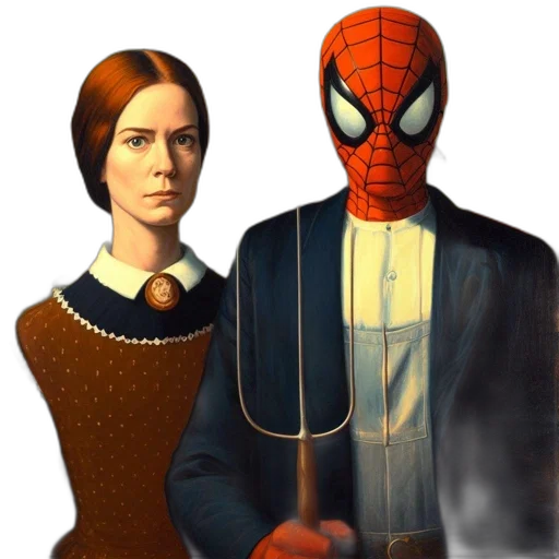 mask, dress, concept art, comic book art transparent PNG cut-out