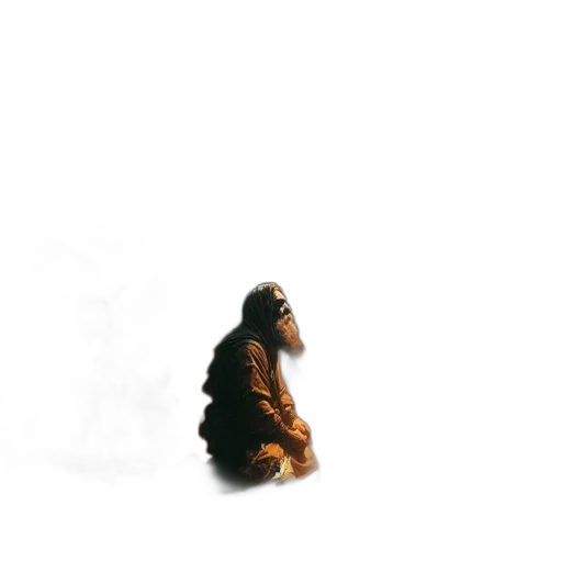 animal, creature, staff, jacket transparent PNG cut-out