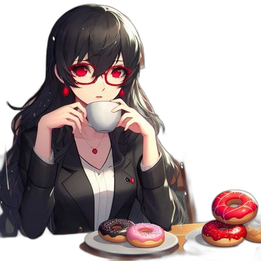 food, pixel art, anime, concept art transparent PNG cut-out