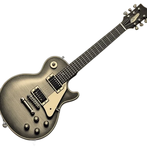 weapon, 3d render, electric, guitar transparent PNG cut-out