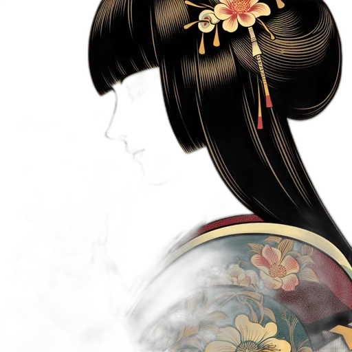 crown, mask, hair, flower transparent PNG cut-out