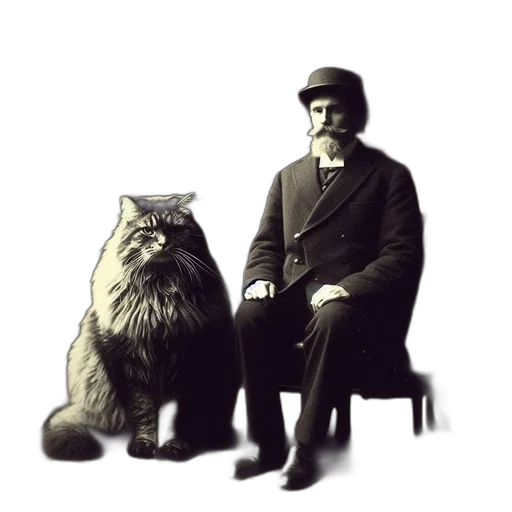 animal, staff, hat, creature transparent PNG cut-out