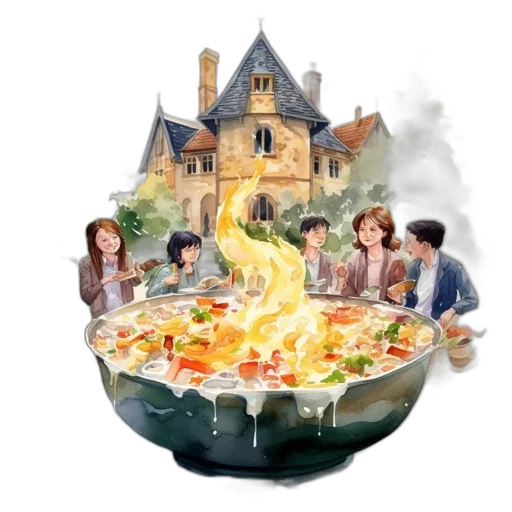 food, concept art, fantasy art, watercolor transparent PNG cut-out