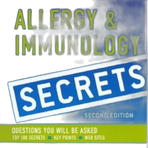 allergy, immunology, secrets, book transparent PNG cut-out