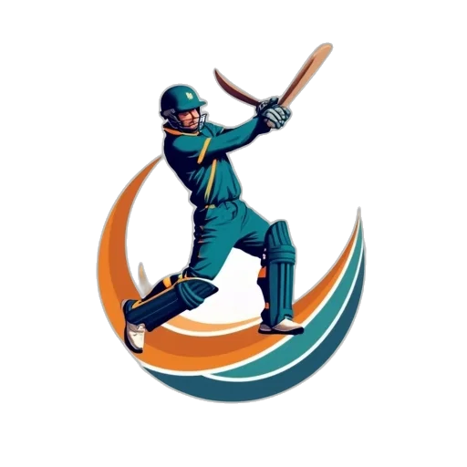 staff, cricket, logo, design transparent PNG cut-out