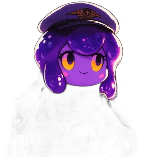 hat, staff, crown, creature transparent PNG cut-out