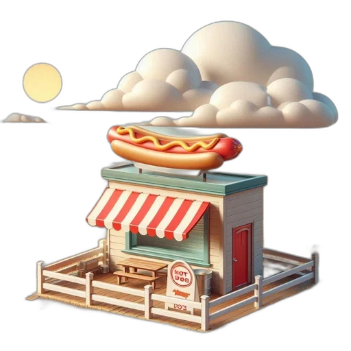 food, furniture, umbrella, concept art transparent PNG cut-out