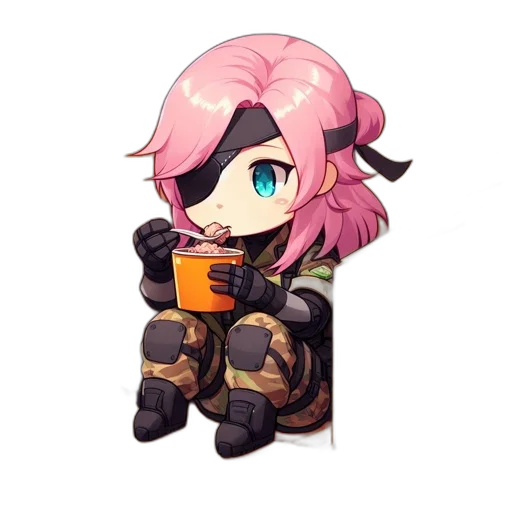 weapon, robot, food, staff transparent PNG cut-out