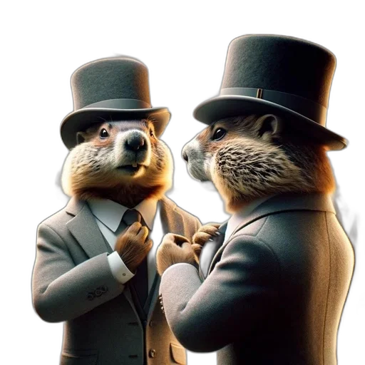 hat, animal, concept art, 3d render transparent PNG cut-out