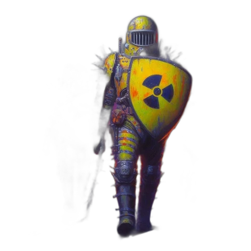 robot, weapon, sword, jacket transparent PNG cut-out