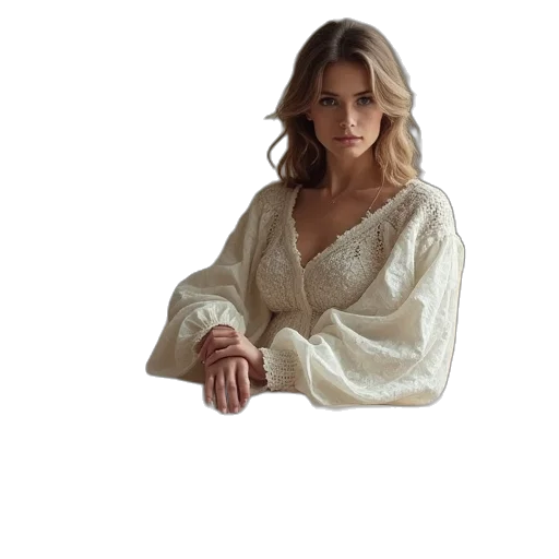 dress, jacket, earth tones, loan transparent PNG cut-out