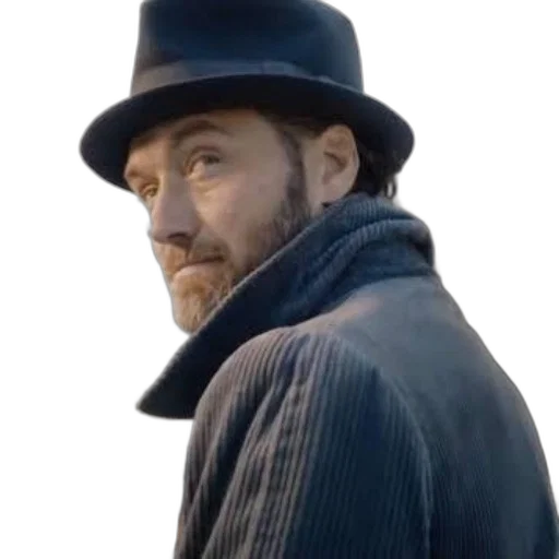 hat, jacket, face, man transparent PNG cut-out