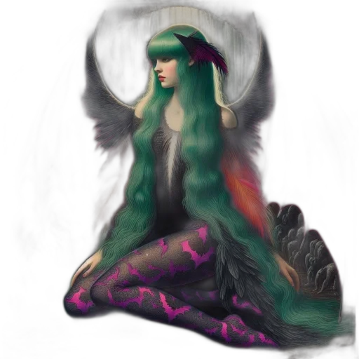 dragon, fantasy art, concept art, pixel art transparent PNG cut-out