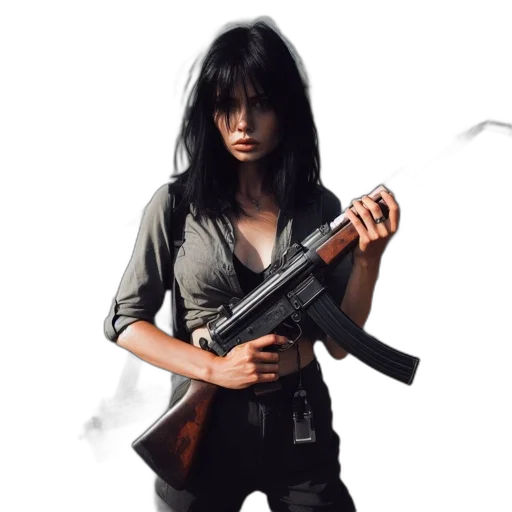 weapon, concept art, photorealistic, fantasy art transparent PNG cut-out