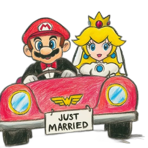 car, crown, dress, jewelry transparent PNG cut-out