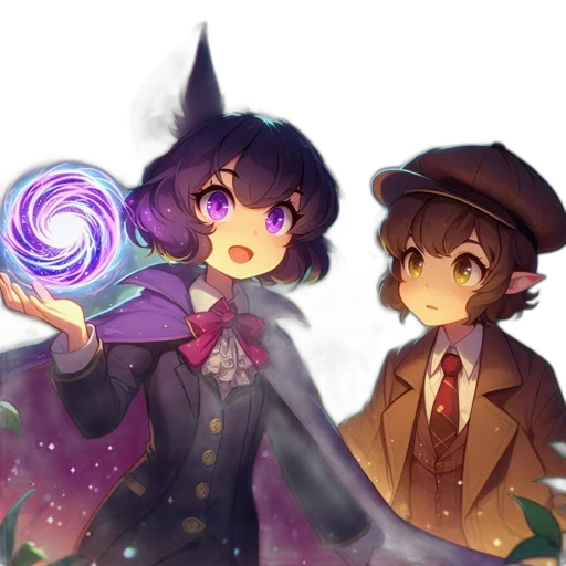 staff, weapon, flower, hat transparent PNG cut-out