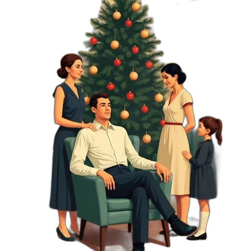 tree, furniture, concept art, 3d render transparent PNG cut-out