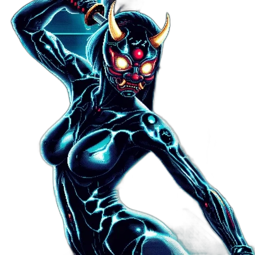 mask, comic book art, concept art, 3d render transparent PNG cut-out